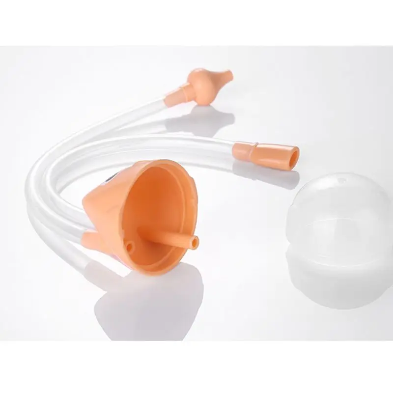 Aspirador Nasal Manual para bebé, seguro, higiénico, grado hospitalario, succión nariz, seguro, D5QA