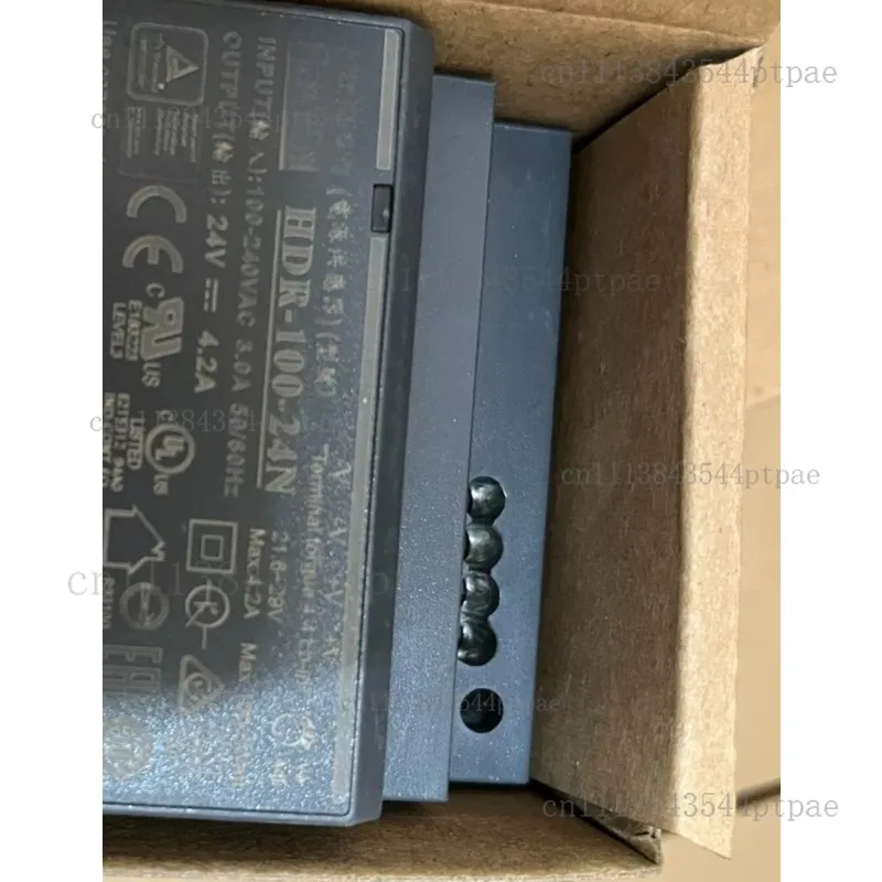 24v100w Ultra-thin Guide Rail Power Supply Industrial Voltage Stabilizing Transformer Hdr-100-24n (new Original)