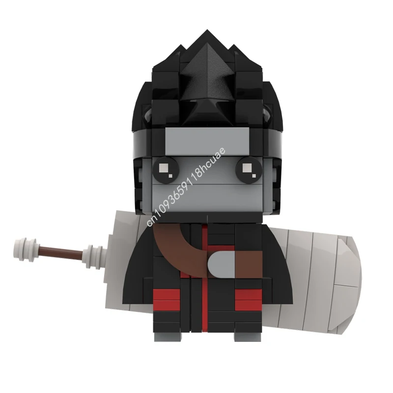 

219pcs MOC Hoshigaki Kisame Brickheadz Model Building blocks Toys Brick Birthday creative Kids Christmas gifts