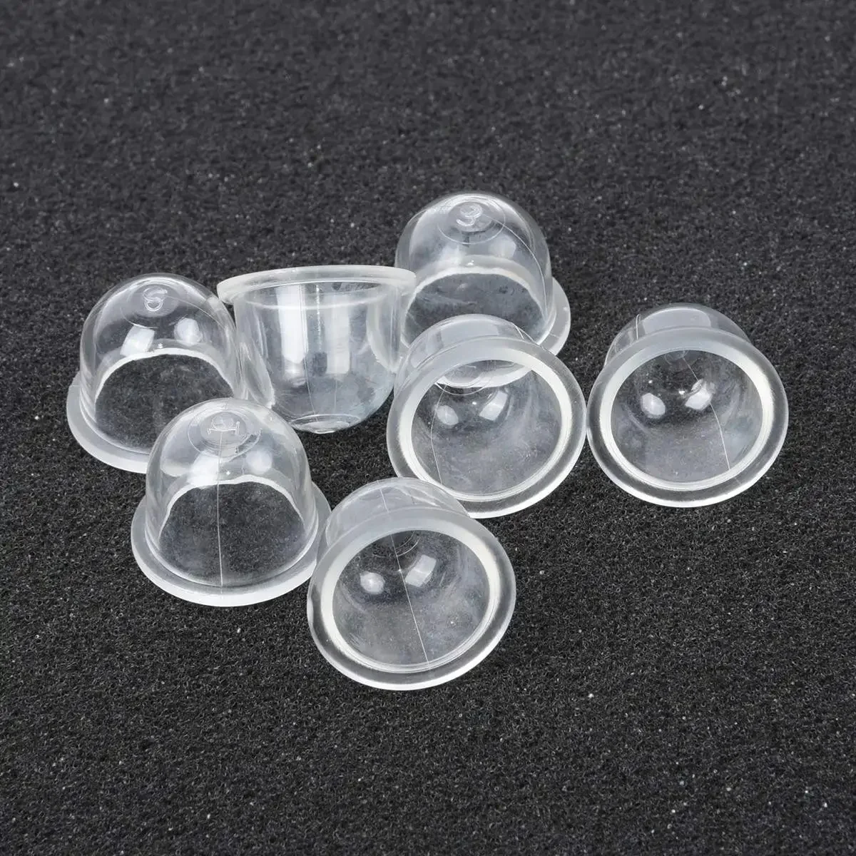 16/19mm 10pcs White Transparent Oil Bubble Primer Bulb Fuel Pump Bulbs for Chainsaws Blowers Trimmer Chainsaw Carburetor