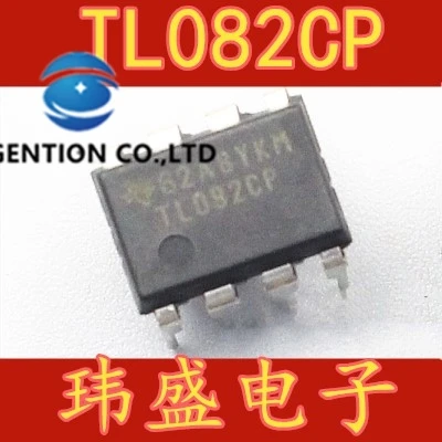 

10PCS TL082 TL082CP TL082CN DIP-8 pairs of operational amplifier in stock 100% new and original