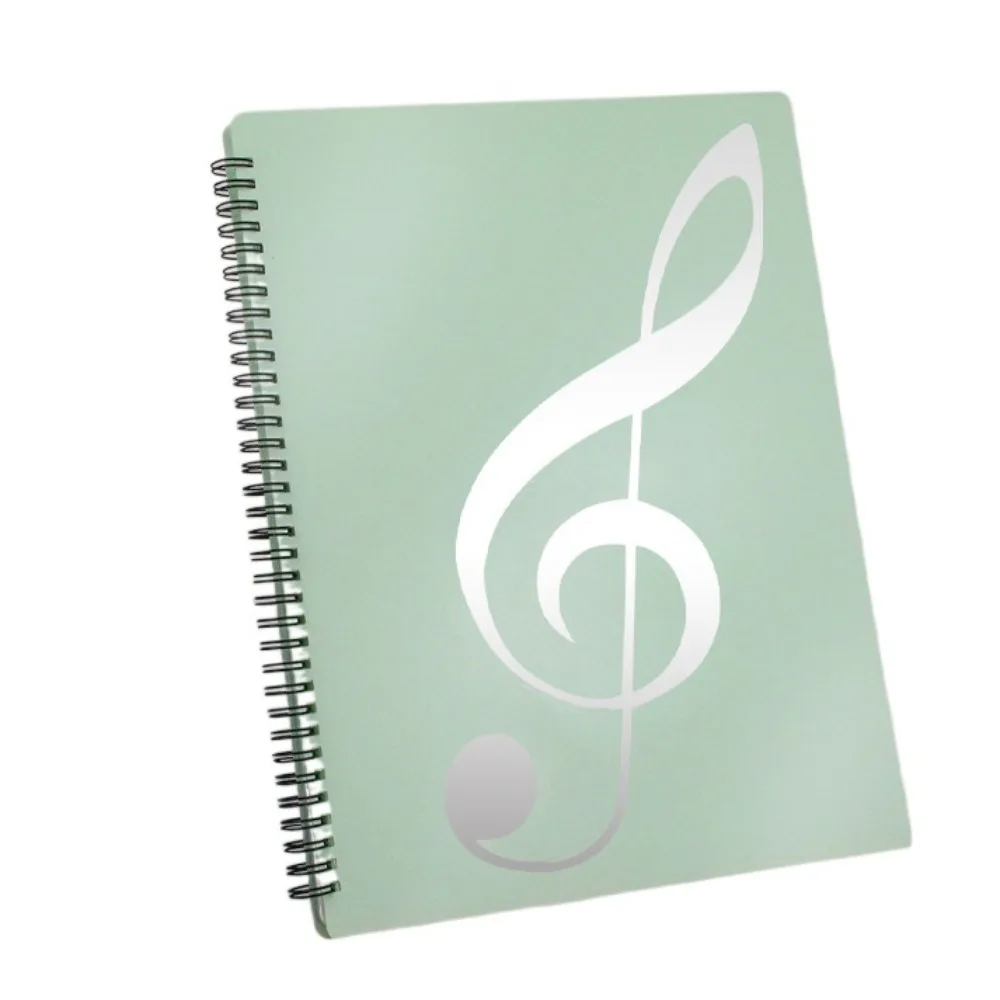 Contiguous Page Design Multi-layer Music Score Folder Detachable 40 Pockets Piano Music Score Folder Fits Letter Size Flexible