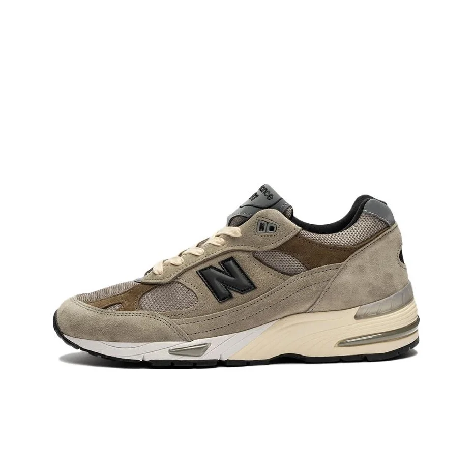 JJJJound X New Balance NB 991 V1 Running Shoes Men's Mid Top Gray M991JJA