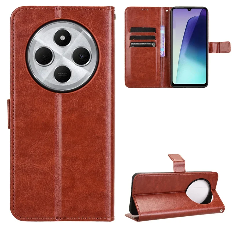 

For Xiaomi Redmi 14C 4G Cover Luxury Flip PU Leather Wallet Lanyard Stand Case For Mi Redmi 14C 4G Phone Bags