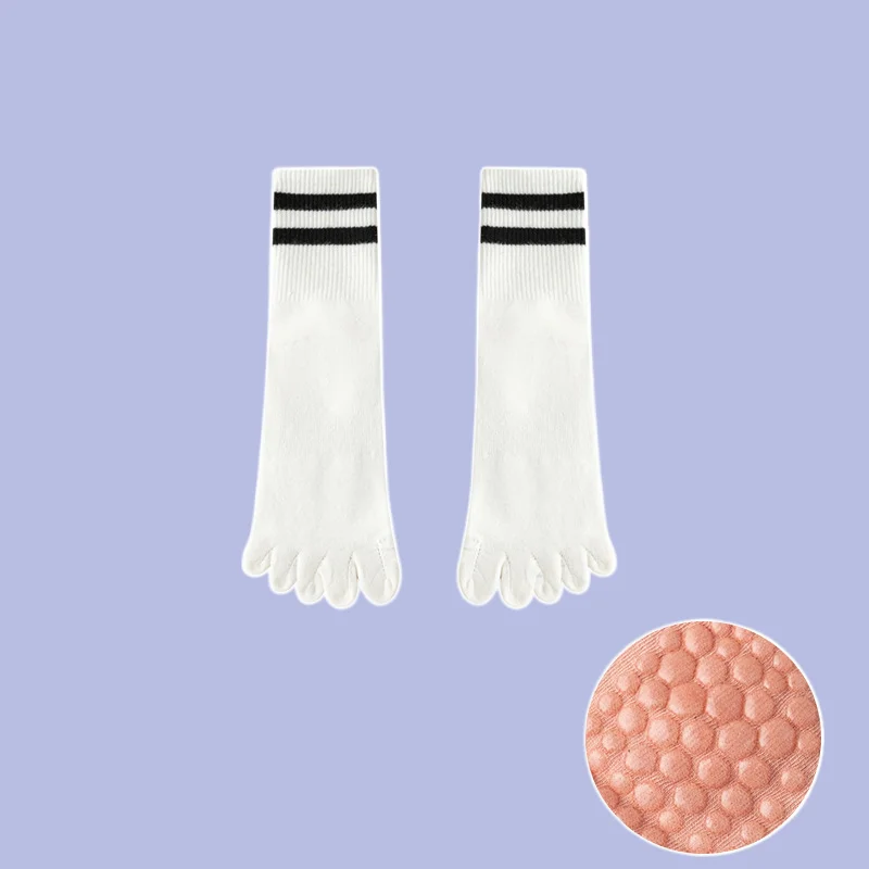 Chaussettes mi-tube respirantes pour femmes, fines, coordonnantes, chaussettes de yoga, automne, hiver, printemps, nouveau, 5/10 paires