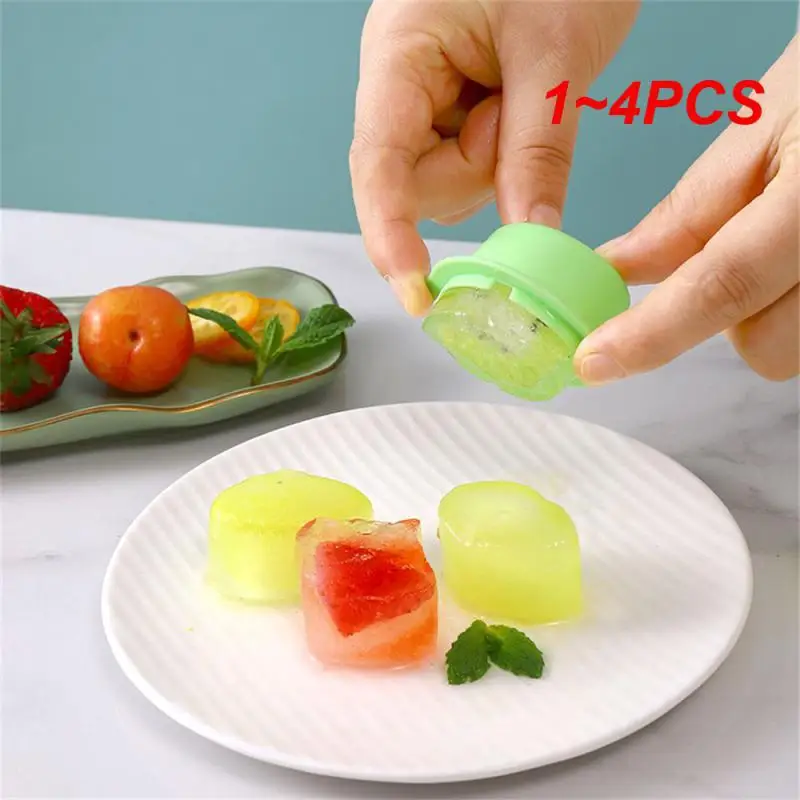 1~4PCS Homemade Ice Lolly Moulds Self-made Summer Freezer Creative Kitchen Accessories Mold