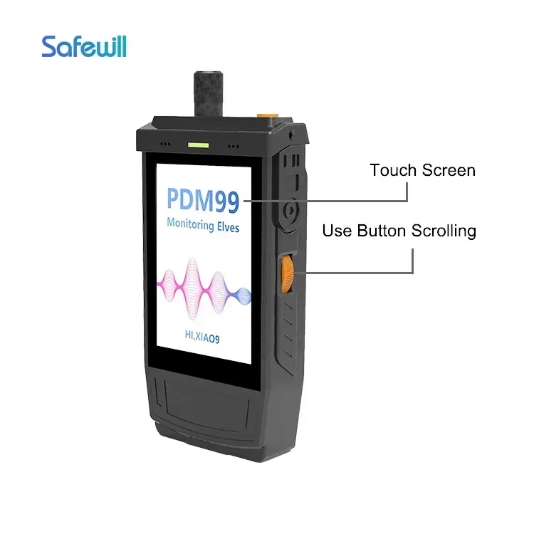 Safewill Dust Particle Counter PM2.5 PM10 continous clean room particle measuring dust portable real time particulate monitor