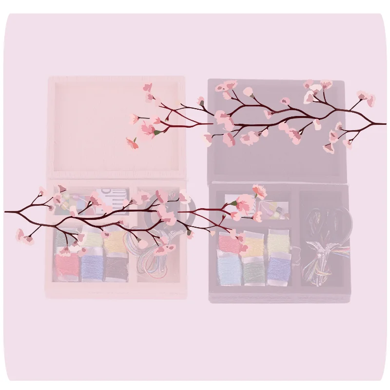 1/12 Dollhouse Simulation Sewing Needlework Kit Dollhouse Mini Furniture Decoration Dolls House Home Accessories