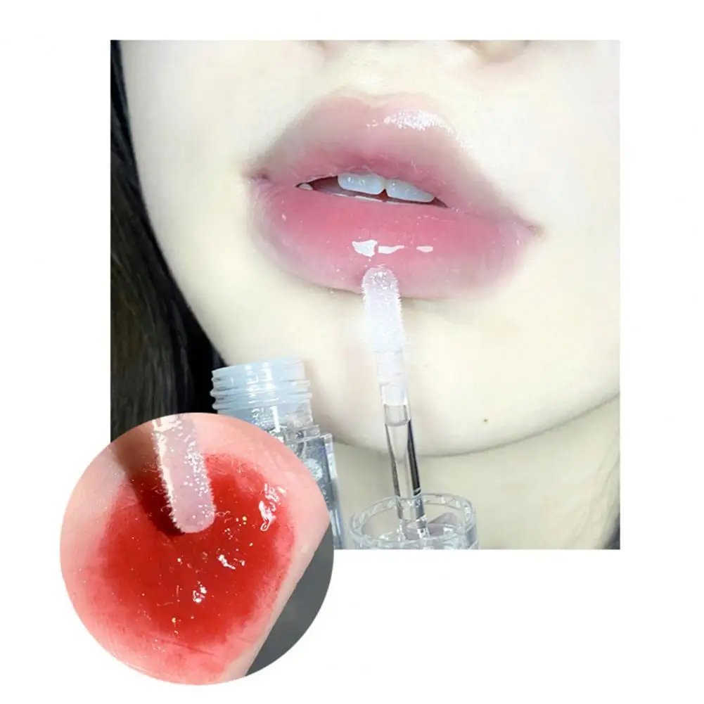 3g Healthy Lip Oil  Smooth Portable Lip Glaze  Water Mirror Glass Lip Balm