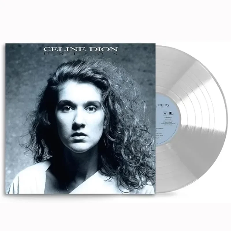 Disco de Vinilo Transparente del 35.º Aniversario de Celine Dion, con Pegamento de Color Transparente para Celine Dion
