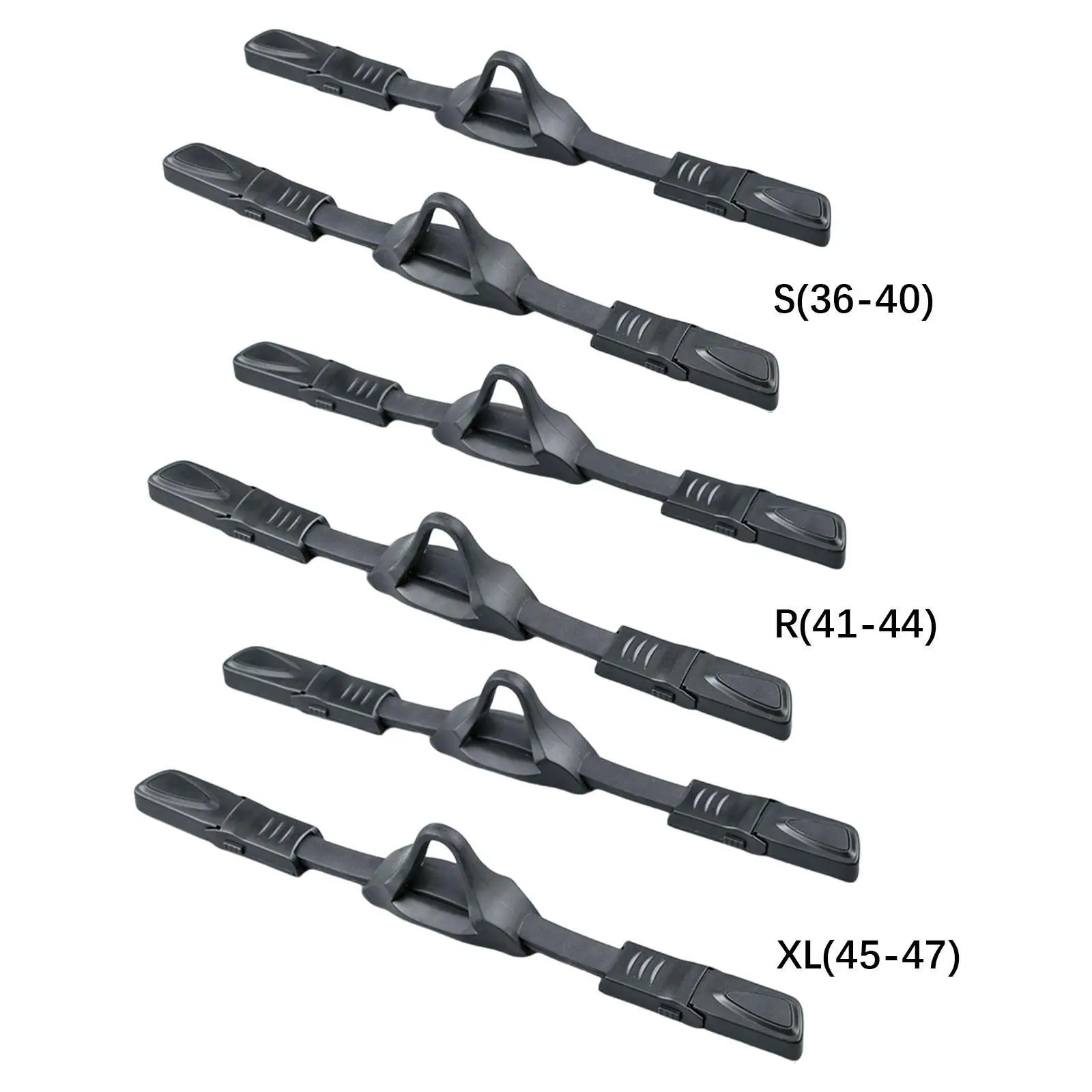قطعتان من أشرطة زعانف الغوص قابلة للتعديل من السيليكون وخفيفة الوزن ومريحة #2