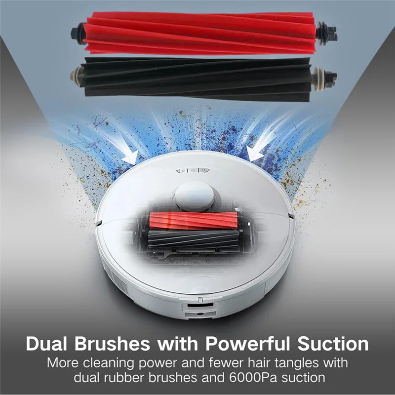 【Shopper’S Favorite】1Set Replacement Parts For Roborock S8 Pro Ultra Side Brush Filter Mop Cloth Dust Bags For Roborock S8/S8+ V