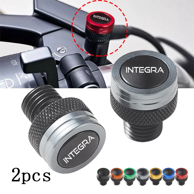 For Honda Integra 750 DCT Integra750 2014-2025 Accessories Motorcycle M10*1.25 Aluminum Screws Bolts Mirror Hole Plugs Cap