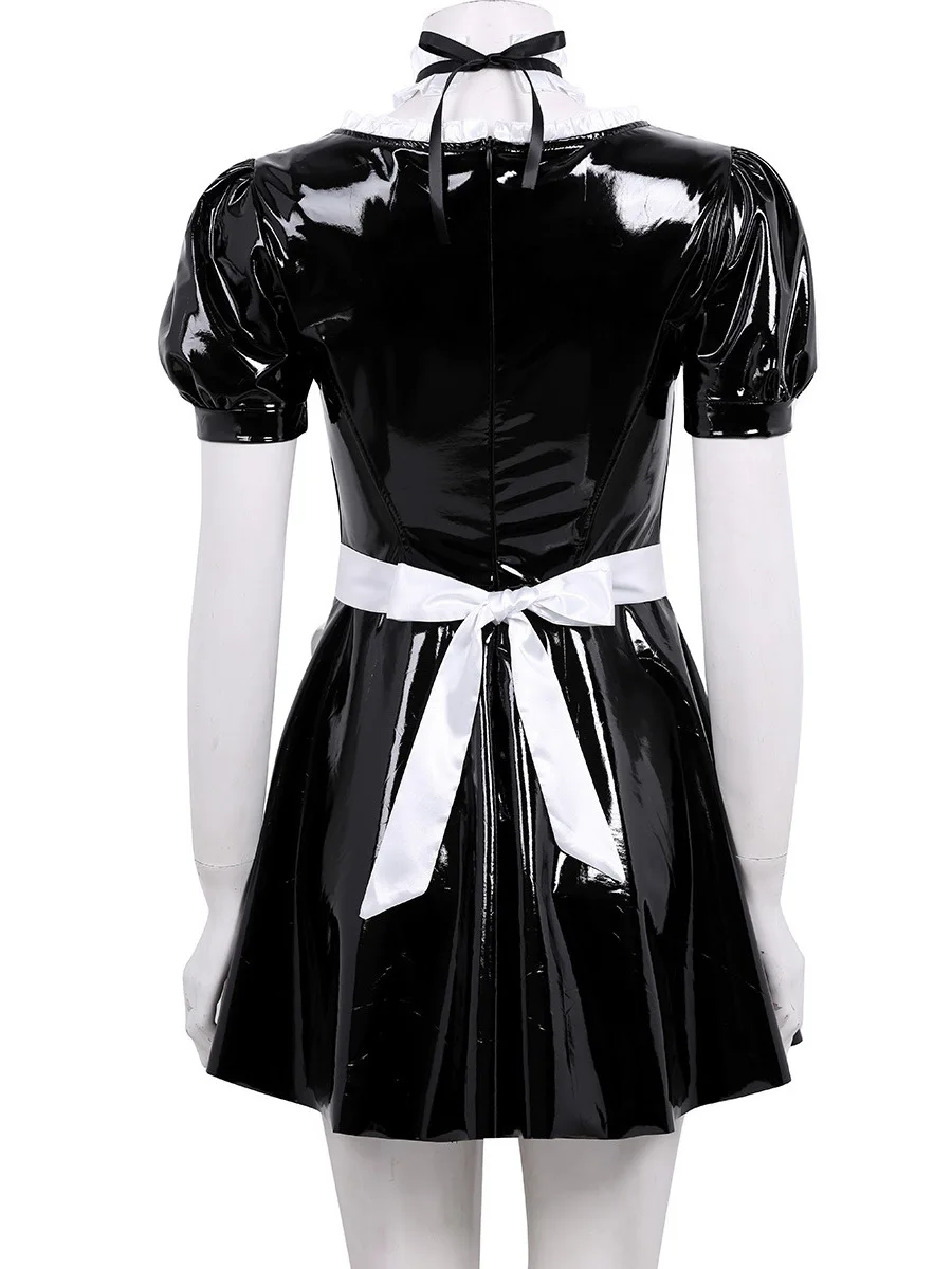 

Halloween Maid Bar Performance Clothes Women's Costume Domestic Servant Outfit Stage Performance Traditional Chinese Ethnic Wear