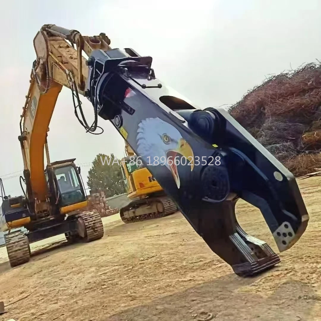 محرك تروس مع مضخة محرك مكونات أساسية جديدة على SaleEagle-Beak آلات البناء مقص هيدروليكي للحفارة #1