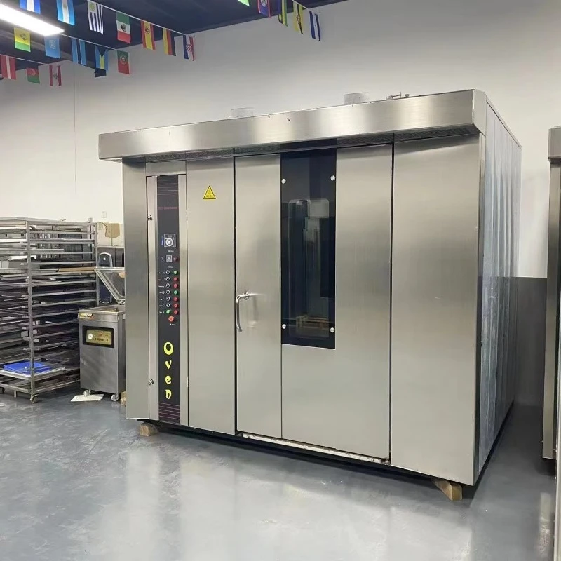 Commercial 32 Tray Rotary Oven New Digital Electric Convection Oven for Home Use for Pizza Cake Bread Baking in Bakeries