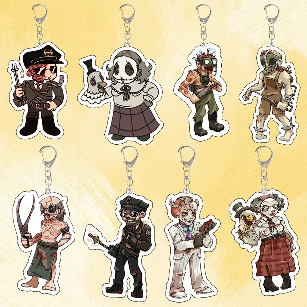 

For Outlast Miles Upshur Trager Martin Archimbaud Chris Walker Acrylic Keychain Custom Cartoons Backpack Pendant Festival Gift