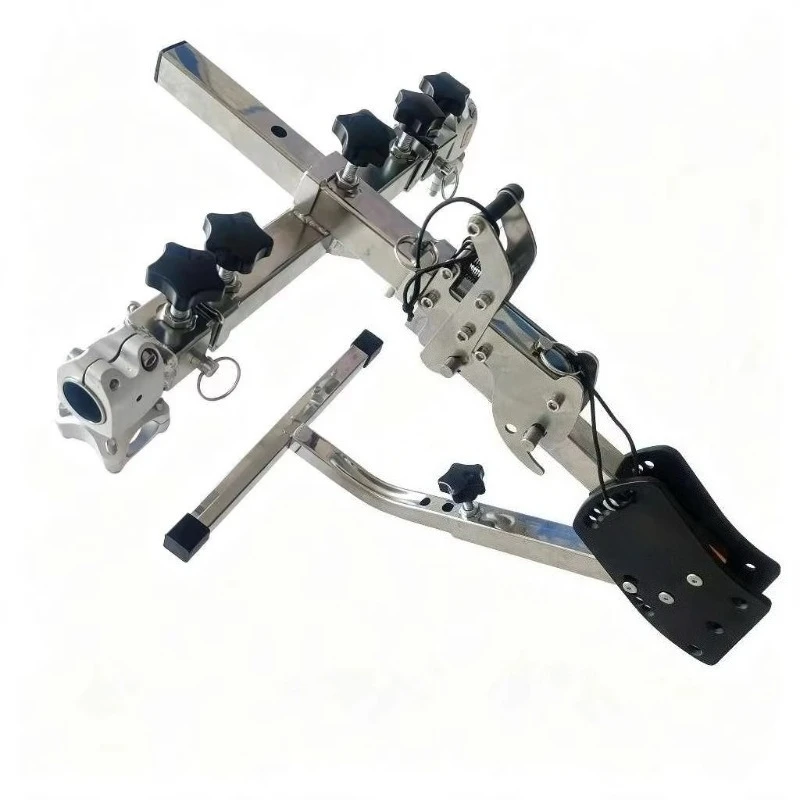 Aluminum alloy universal manual wheelchair mounting bracket - suitable for hospital folding wheelchairs
