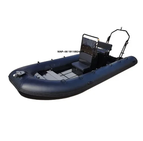 Inflatable Rafting Inflatable Motor Hypalon Rib Boat Ships Fishing Front Control for Ocear Water