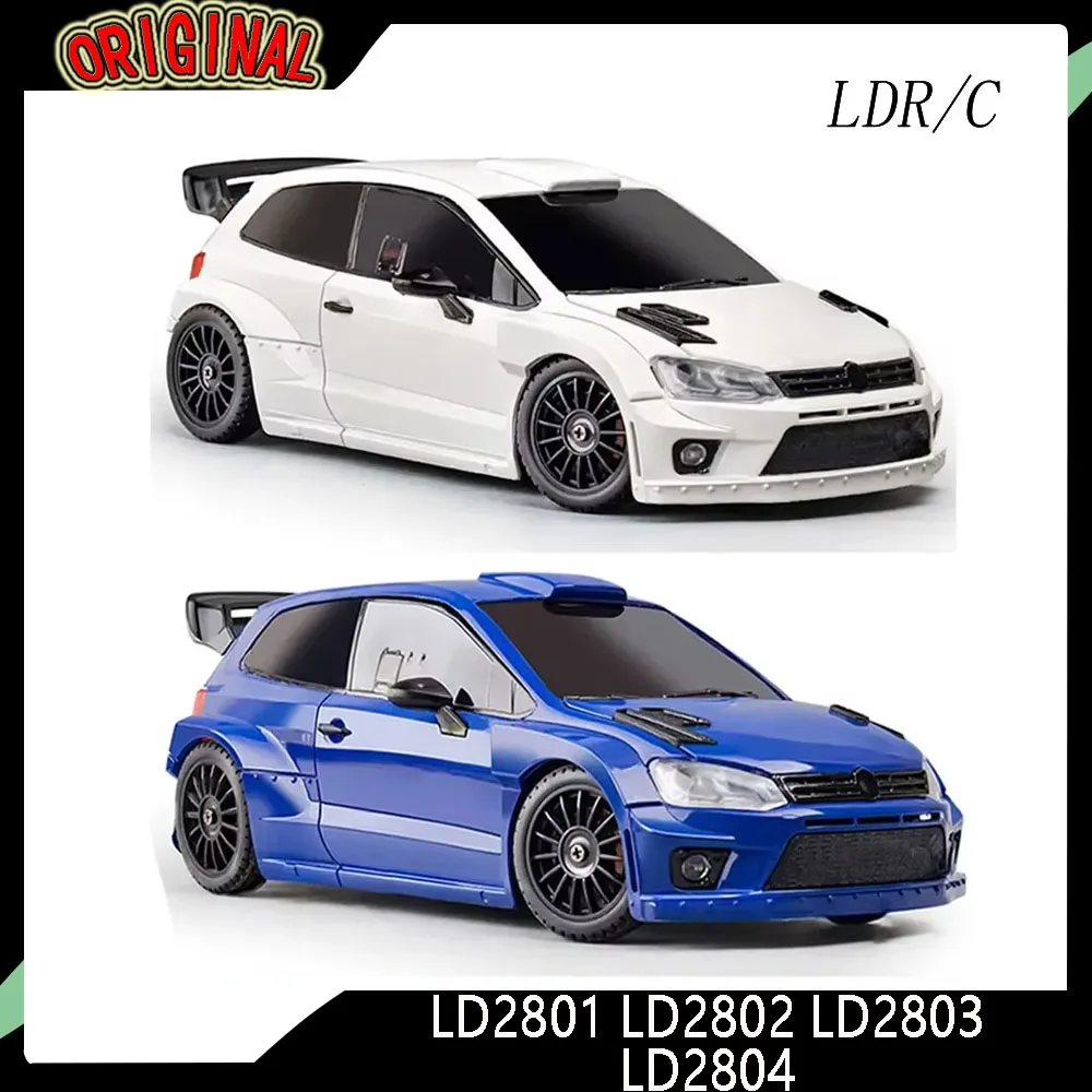 

LDRC LD2801-2804 1/28 4WD RC Drift Car — 2,4G, высокоскоростное пропорциональное рулевое управление со светодиодными фарами (для детей)