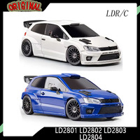 LDRC LD2801-2804 1/28 4WD RC Drift Car - 2.4G, High Speed, Proportional Steering w/LED Headlights (For Kids)