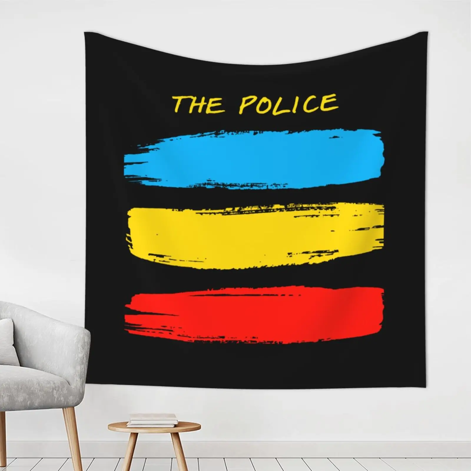 The Police Synchronicity Album Rock Band Tapestry Wall Hanging Kawaii Room Decor Hippie Vintage Decor Astrology