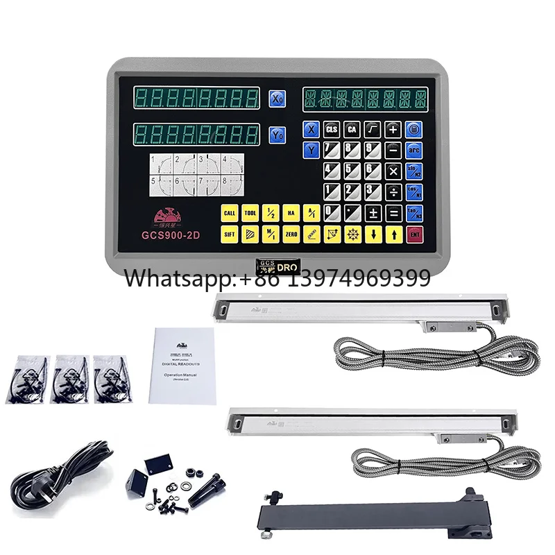 High Quality Digital Readout GCS900-3D for Lathe Milling Machines with Linear Scale