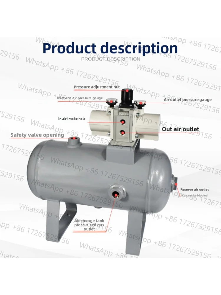 Air Pressure Booster Valve VBA10A-02/GN Pump VBA11A-02/GN Compressed Air