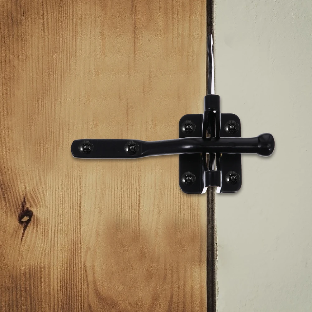 

Heavy Duty Gravity Locking Latch Pull For Wooden Metal Doors Hidden Door Latch Automatic Zipper Durable Steel Outdoor Side Gate