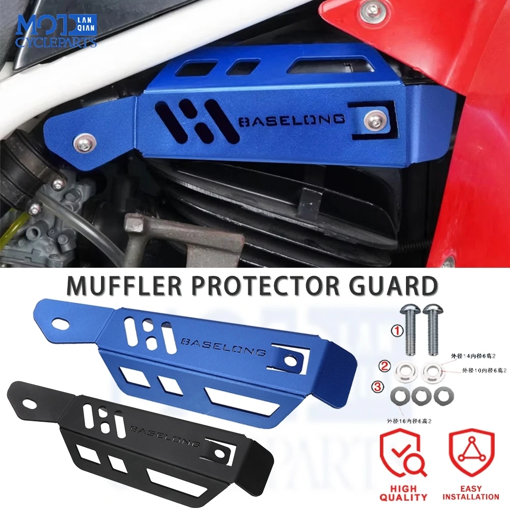 

FOR YAMAHA YFS200 BLASTER 1988-2007 2006 Motorcycle Muffler Exhaust Pipe Protector Heat Shield Cover Guard Anti-scalding Cover