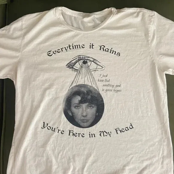 Camisa Kate Bush, camiseta unisex blanca de algodón Kate Bush S-5XL KN808
