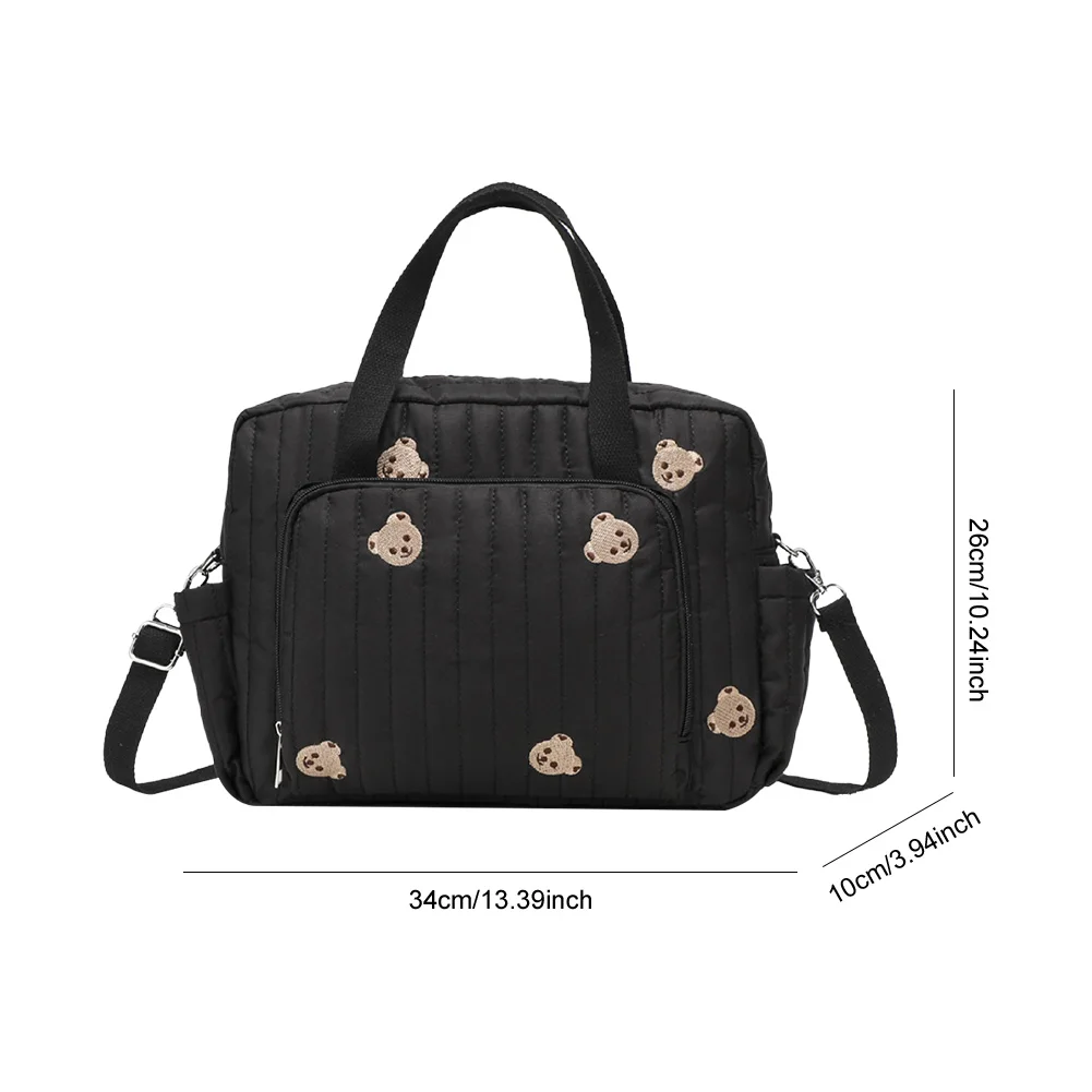 

Сумка для беременных с цветочным принтом, большая вместительная сумка для туалетных принадлежностей, дорожная сумка-тоут для труда и доставки