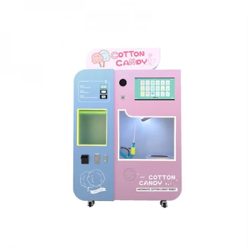 New Automatic Cotton Candy Vending Machine for Bakery Use 5 Year Warranty High Efficiency CE Certified Factory Direct Low Prices