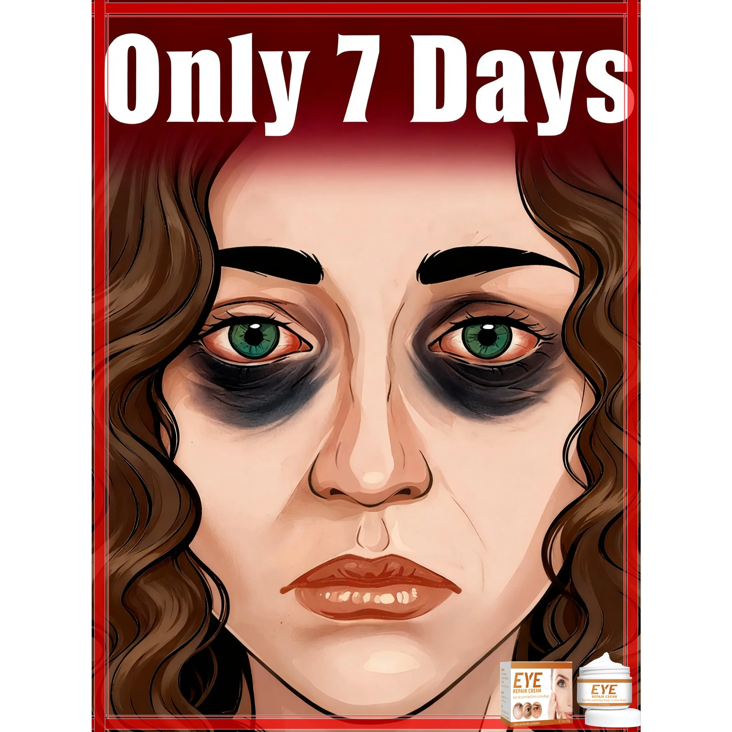 Crème pour les yeux anti-rides, sacs pour les yeux, cernes, anti-gonflement, raffermissant, éclaircissant, ridules, outil hydratant, vente 9