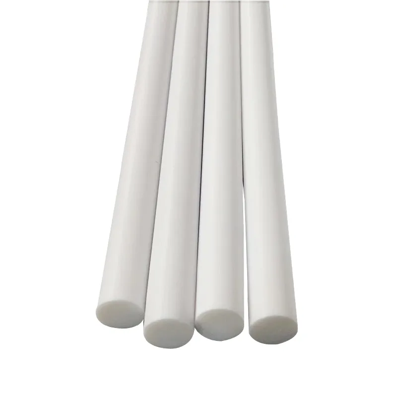 

5-60mm PTFE Rod Stick Plastic Bar Diameter 5/6/10/12-60mm Environment-friendly Length 100/200/500mm