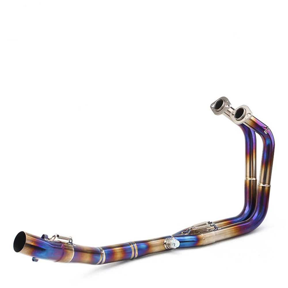 

STLFKawasakis Z400 Ninja 400 System Escape Slip 51MM Titanium Alloy Front Tube Link Pipe Original Full Motorcycle Exhaust System