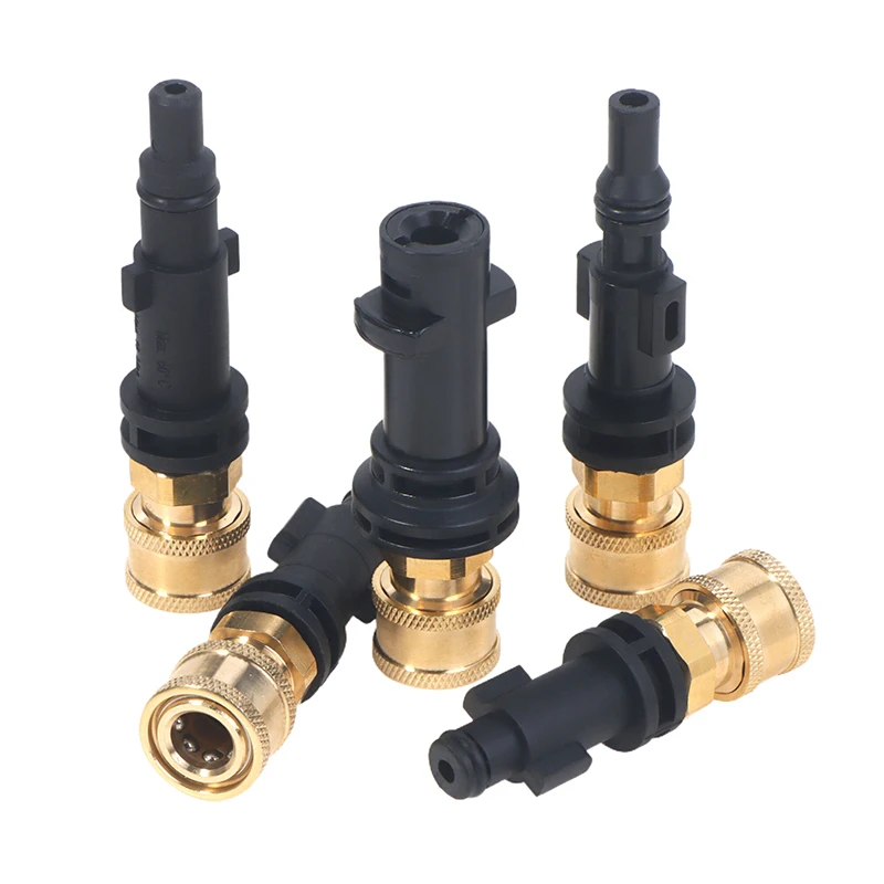 Pressure Washer Adaptor To 1/4" Quick Release Connector Nozzle For Car Washing Machine Watering Quick Connect Adapter image 5