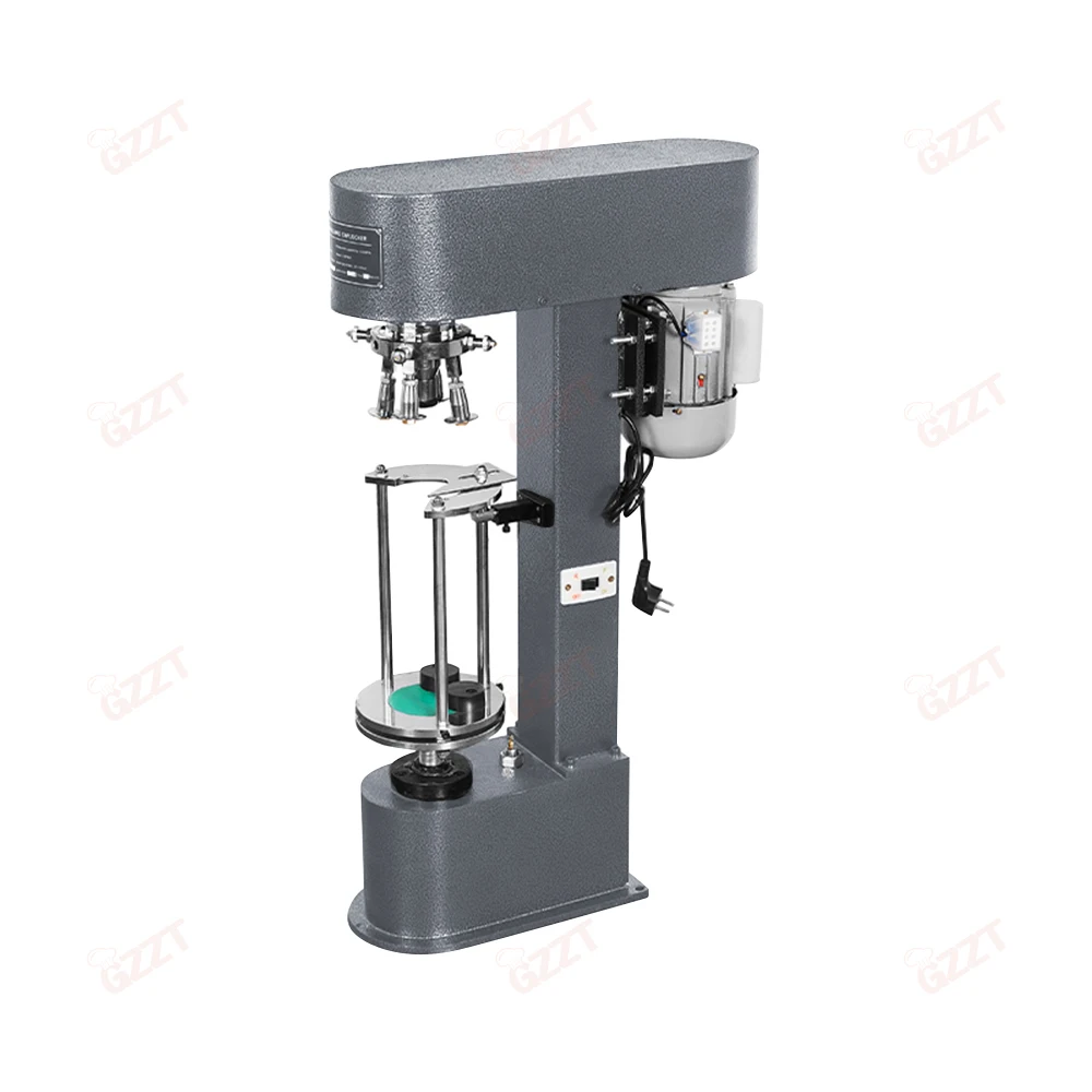 

Semi Automatic Ropp Capping Glass Plastic Bottle Screw Capping Machine Electric Aluminium Lid Foil Cap Sealing Locking Capper