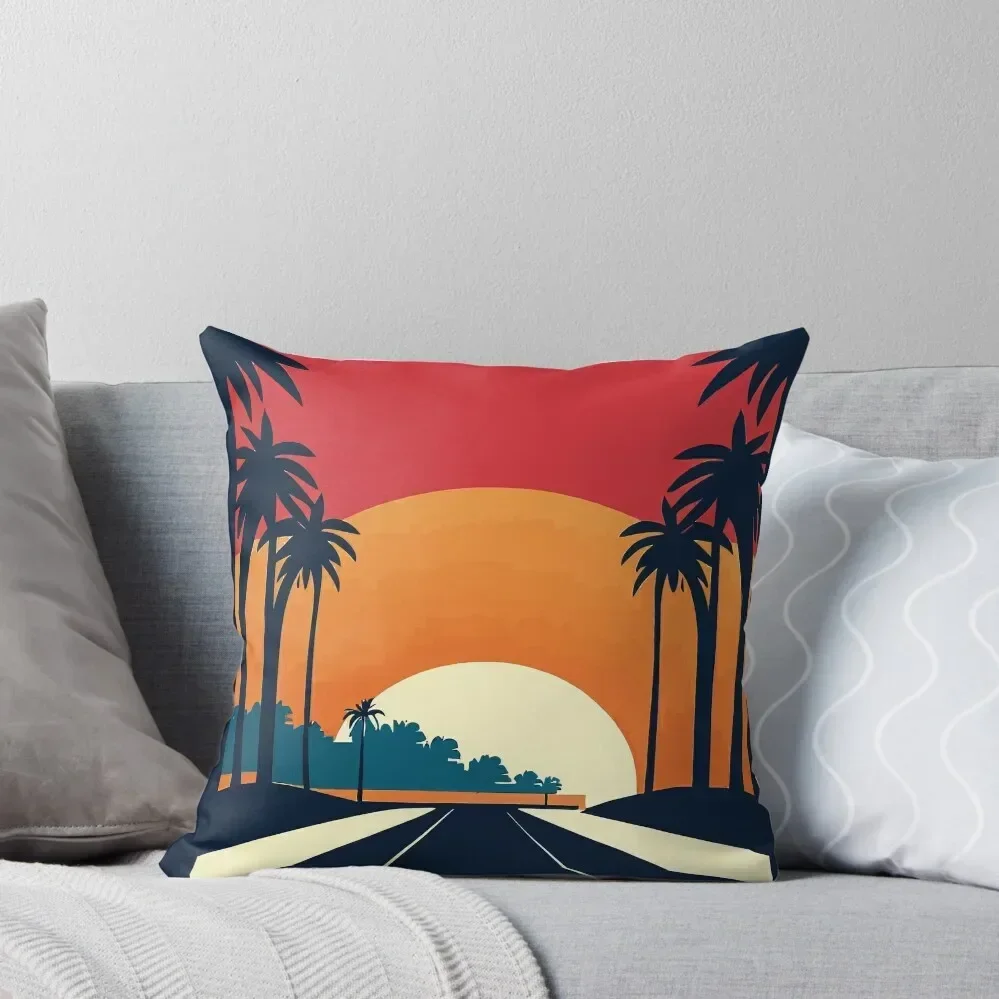 Sunset Boulevard Throw Pillow Sofa Covers For Living Room autumn decoration pillow