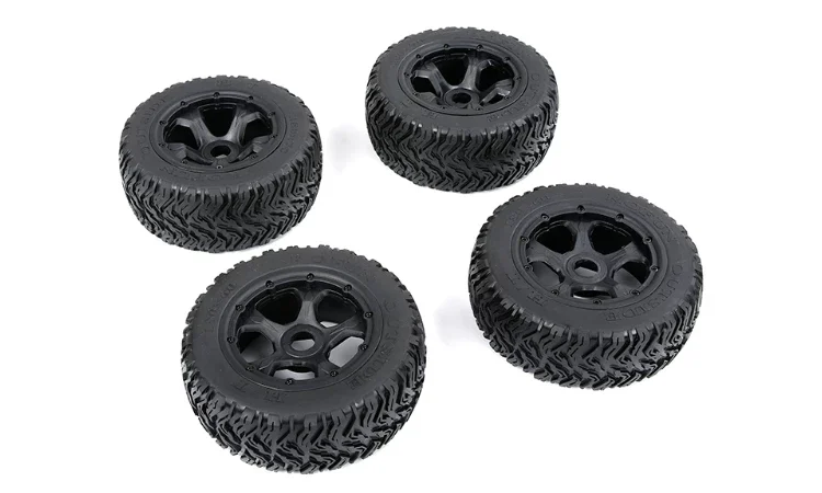 Ruffan 854841 BAHA 5T/5SC/5FT Third-Generation Road Tire, Complete Set for Entire Vehicle, Pack of Four