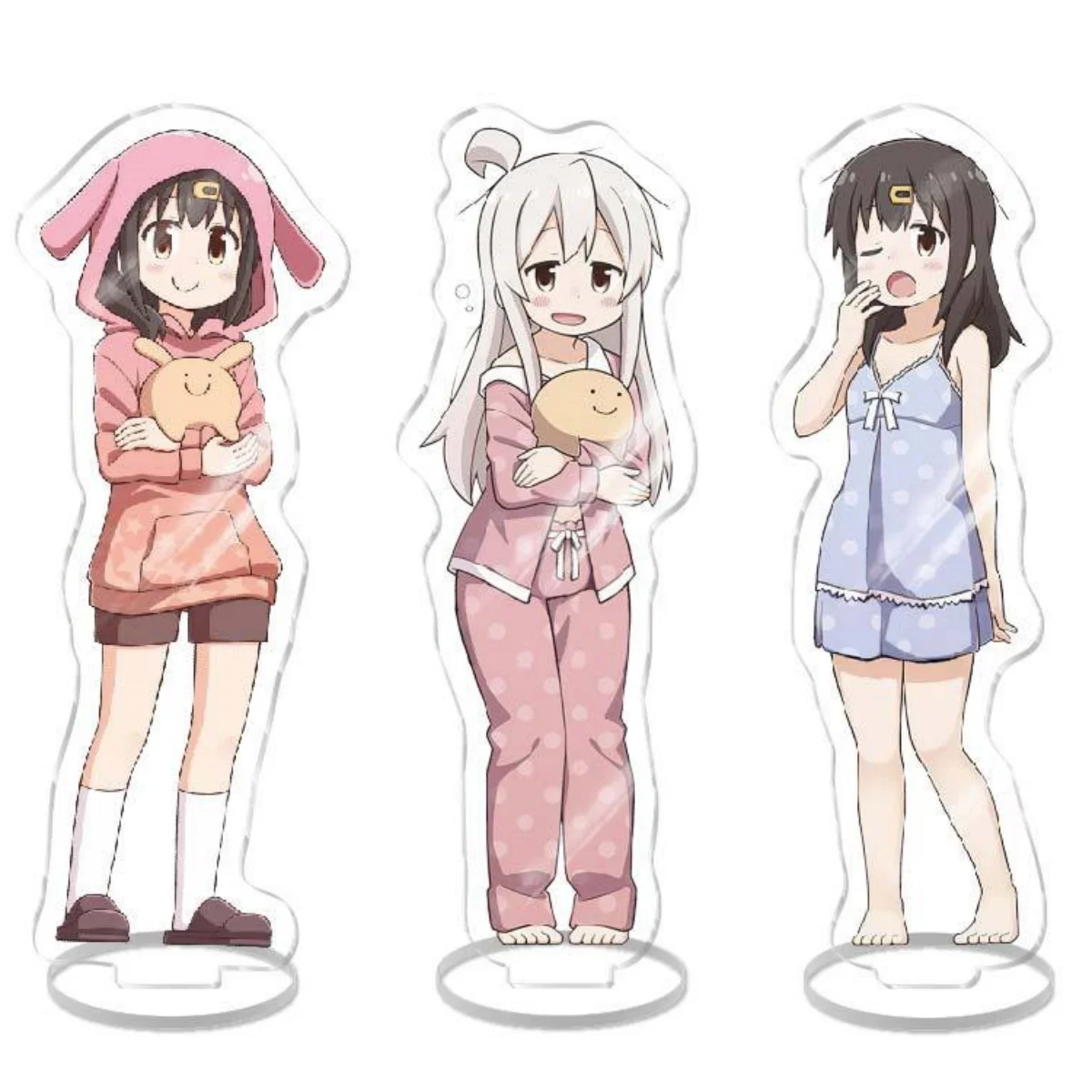 Q Version Anime Onimai I'm Now Your Sister Mahiro Oyama Hozuki Kaede Figures Keychain Acrylic Stand for Friends Gift