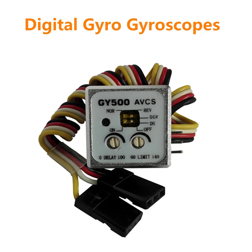 GY500 AVCS Lock Tail Gyroscope Dual Sensitivity Lock Head Use For Remote Control Car Helicopter Single Axis Gyroscope