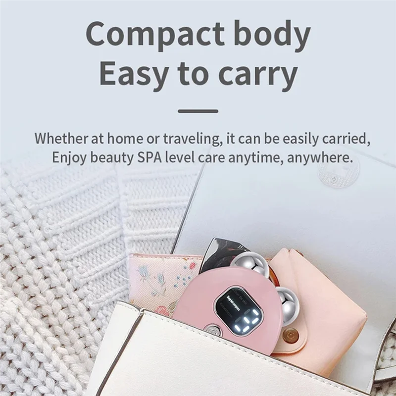 【Berserk】Dispositivo para el cuidado de la piel con 3 modos térmicos Tremor Dispositivo para el cuidado de la piel para mujer Dispositivo para el cuidado de la piel con compresa caliente profunda Azul claro