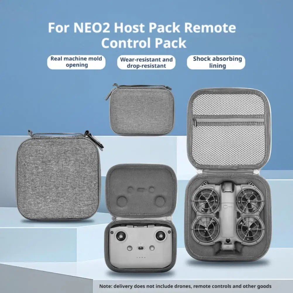 

Противоударный чехол для DJI NEO 2 Fly More Combo Kit, портативная сумка для хранения аксессуаров для дрона DJI Neo 2, аксессуары для дистанционного управления