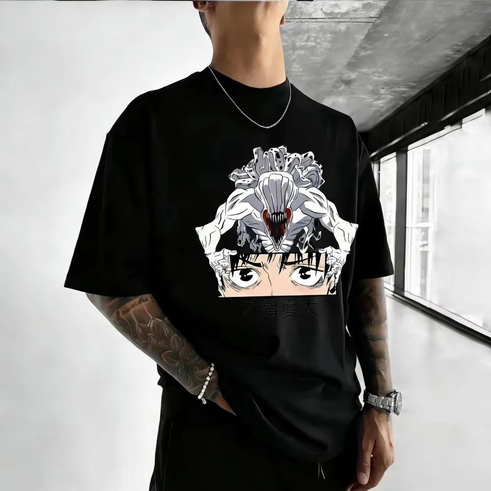 2026 New Hot Summer Jujutsu Kaisen Satoru Unisex Printed T-shirt Men's and Women's T-shirt Men's Top Sports T-shirt T-shirt Tee