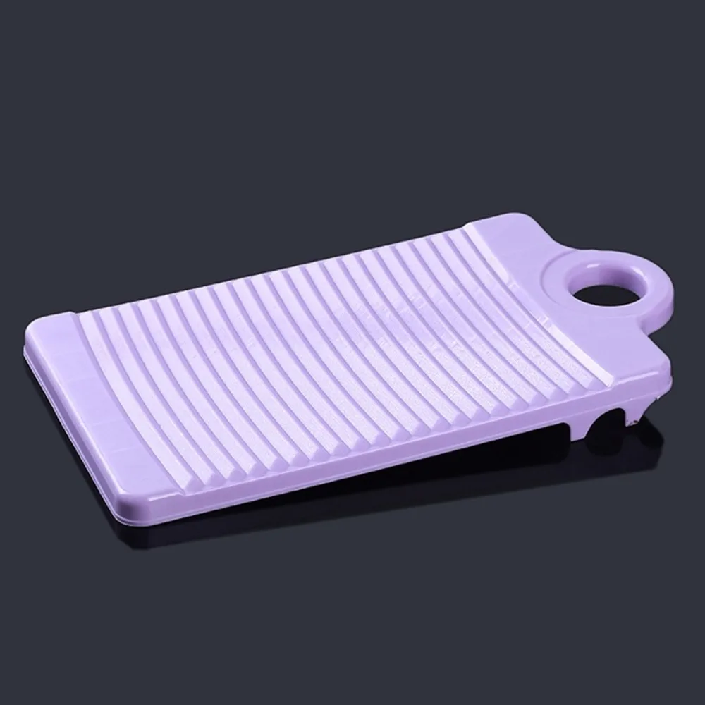 Non Slipping Mini Washing Board Thicken Sink Plastic Washboard Clothes Underwear Socks Hanging Laundry Cleaning Tool