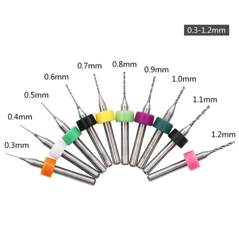 PCB Board Drill Bits Replacement SMT Board Bits Board CNC Board Circuit Cutting Drill Set Grinding Spare Parts
