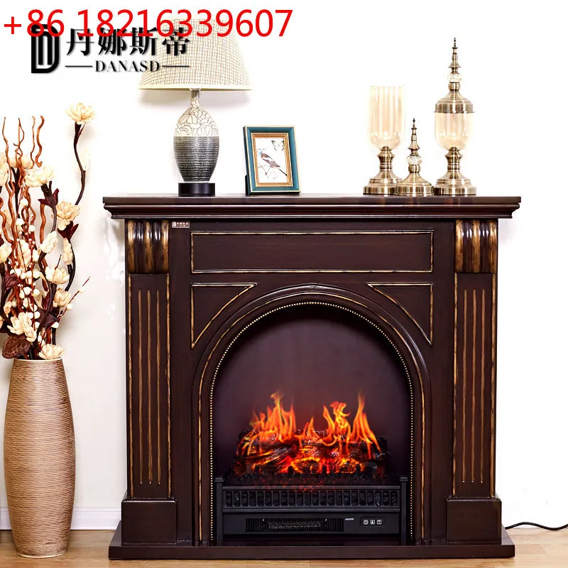 TAO European living room energy-saving heater household electronic heater decoration bedroom solid wood electronics