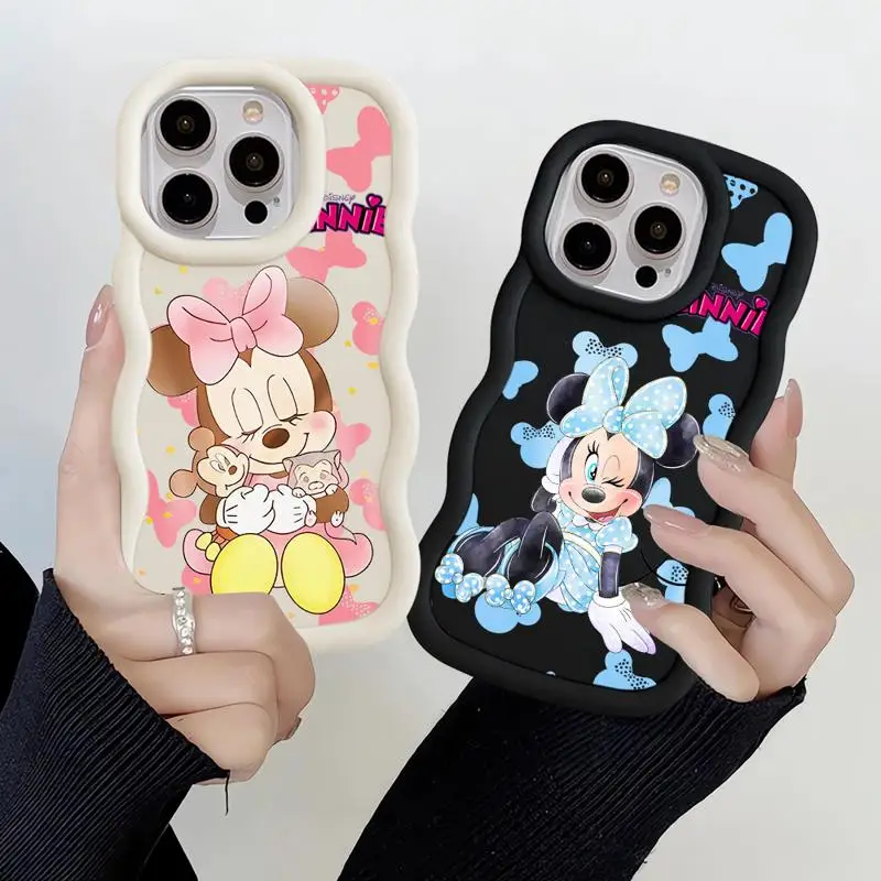 Disney Mickey Minnie Phone Case for Xiaomi Redmi Note 8 12 Pro 11 13 Pro Plus 13 10 Pro 10s 11s 9 9s 12S Soft TPU Silicone Cover