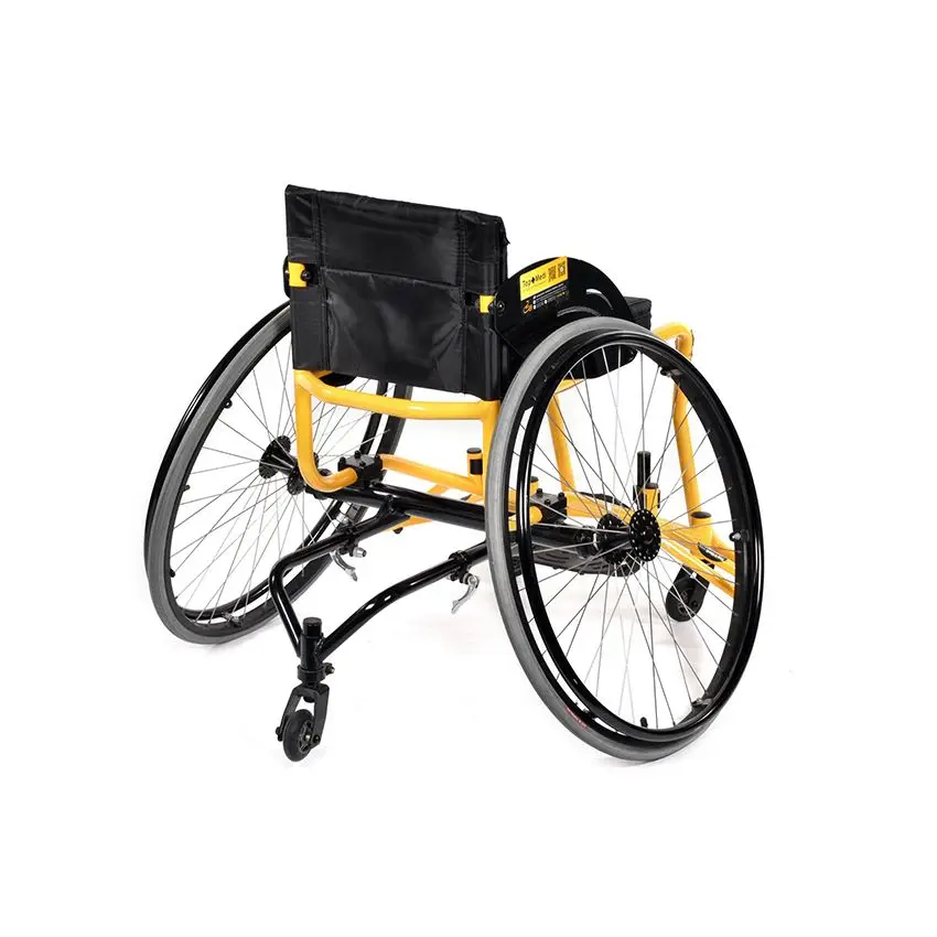 

Lightweight Aluminum Manual Sport Basketball Wheelchair CE Certified 30/32/34/36/38/40cm Seat Width 14.5kg Factory Price China